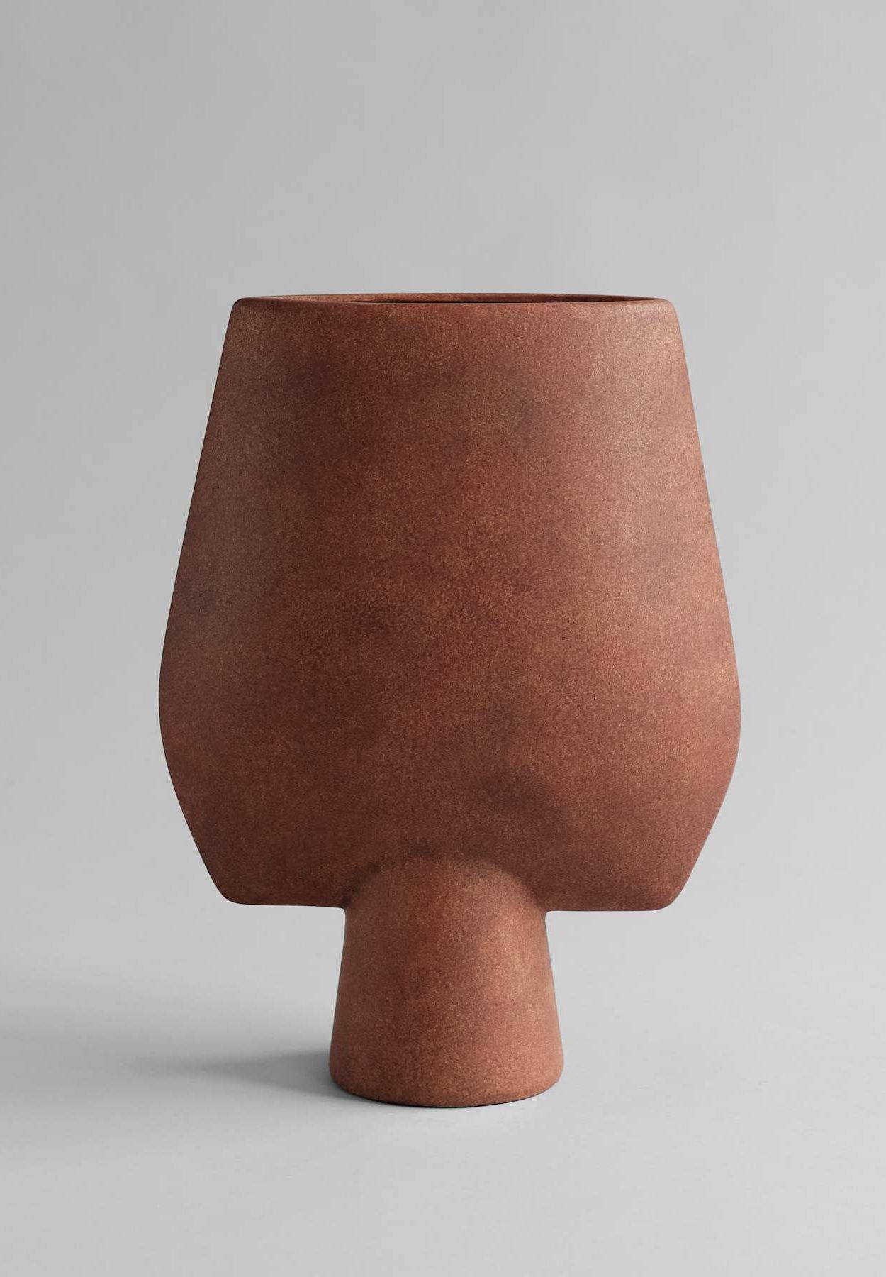 101 CPH Sphere Vase Square, Big - Terracotta