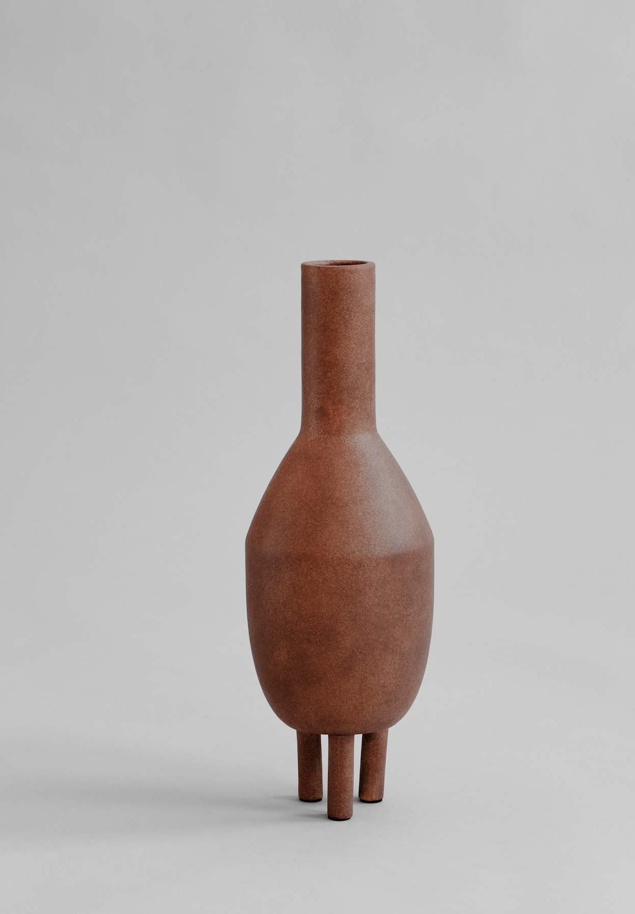 101 CPH Duck Vase, Slim - Terracotta