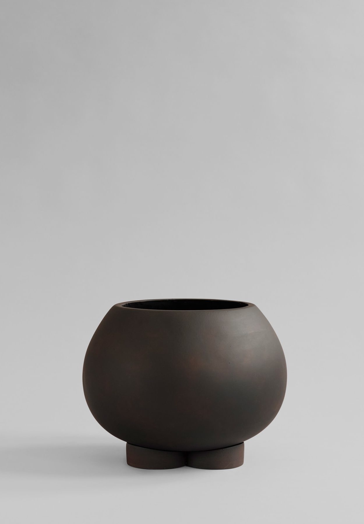 101 CPH Urchin Plant Pot, Mini - Coffee