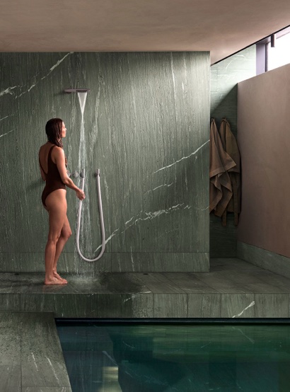 Combi-32 Water Fall Shower, Kneipp Hose And Valve.