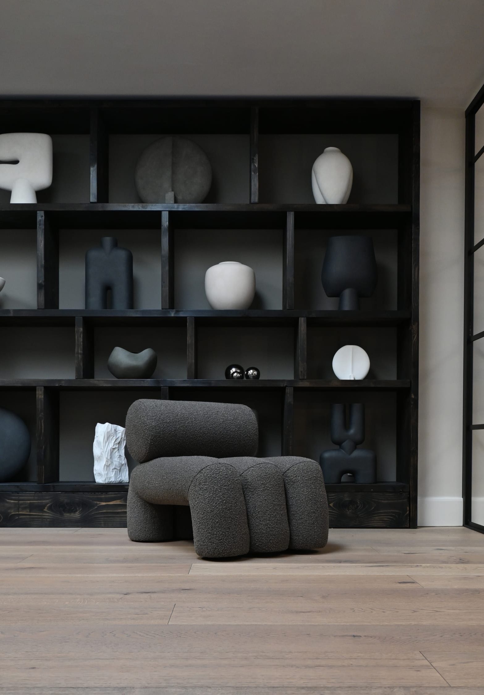 101 CPH Foku Chair - Deep Taupe (A2635)