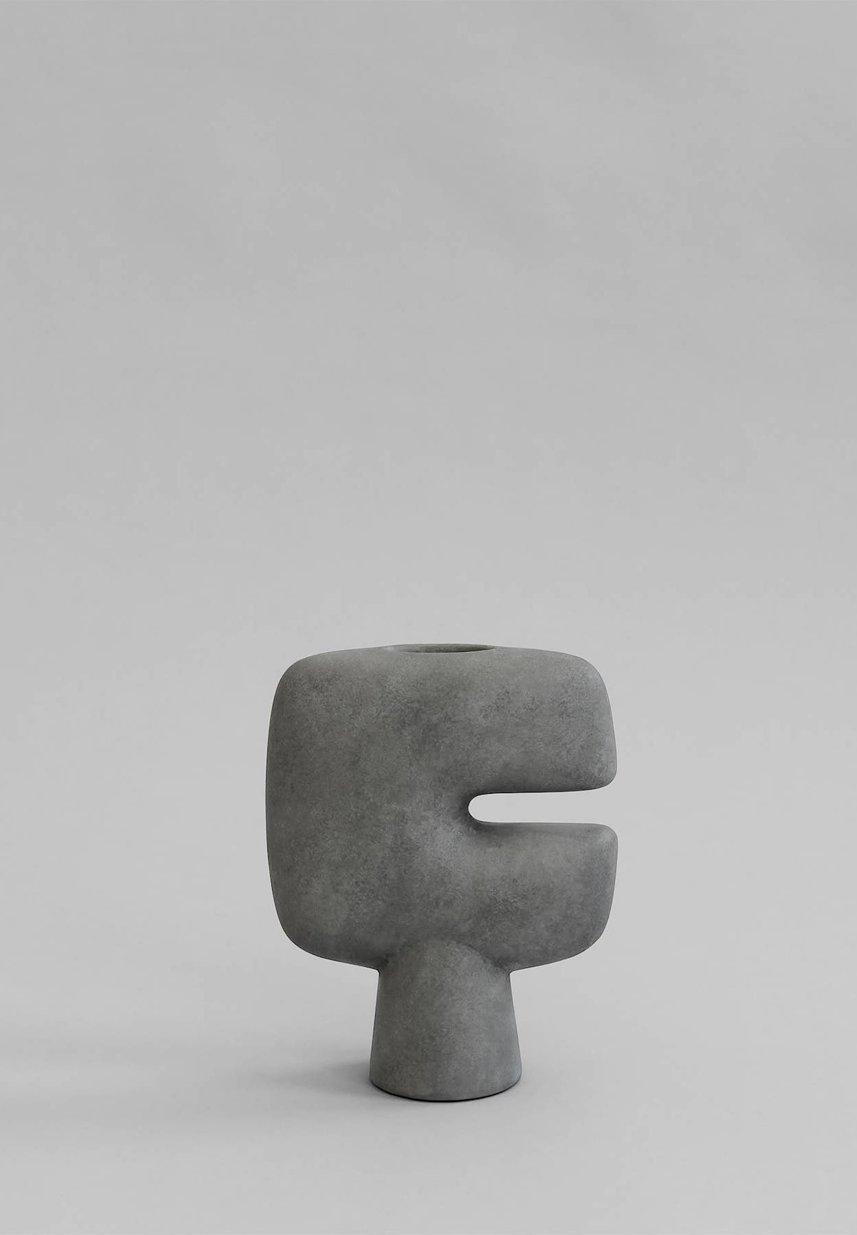 101 CPH Tribal Vase, Mini - Dark Grey