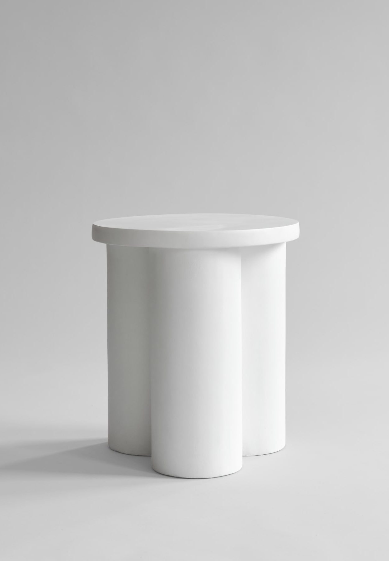 101 CPH Big Foot Table, Tall - Bone White