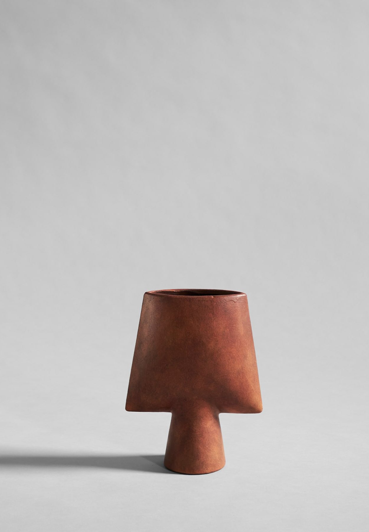 101 CPH Sphere Vase Square, Mini - Terracotta