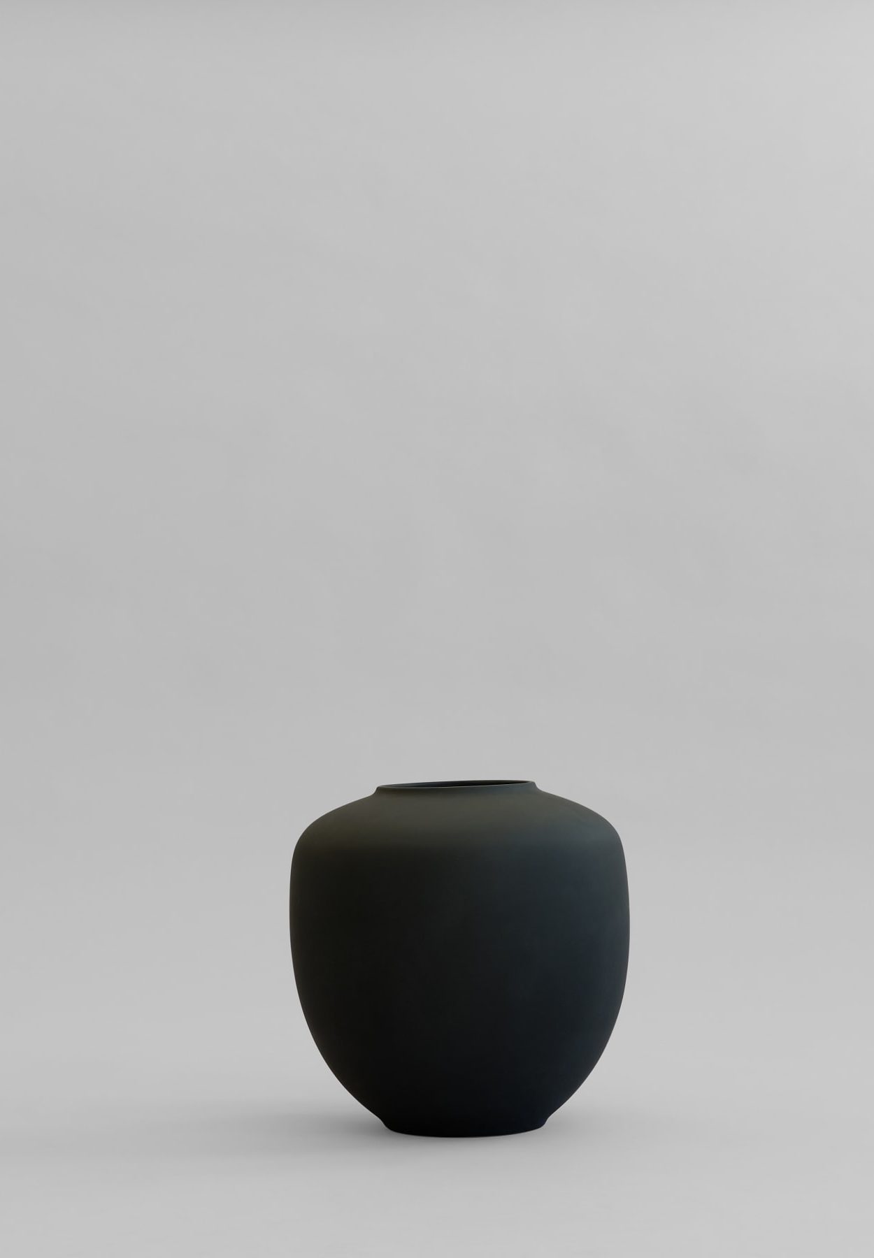 101 CPH Sunao Vase, Medio - Black