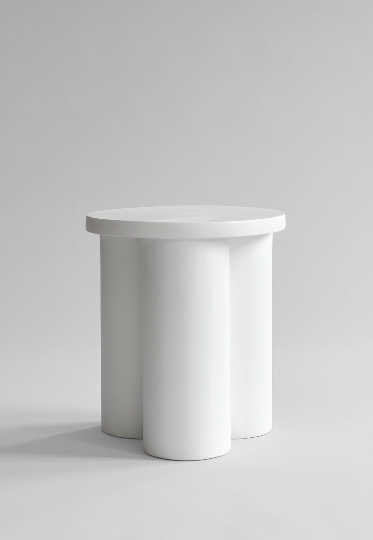 101 CPH Big Foot Table, Tall - Bone White