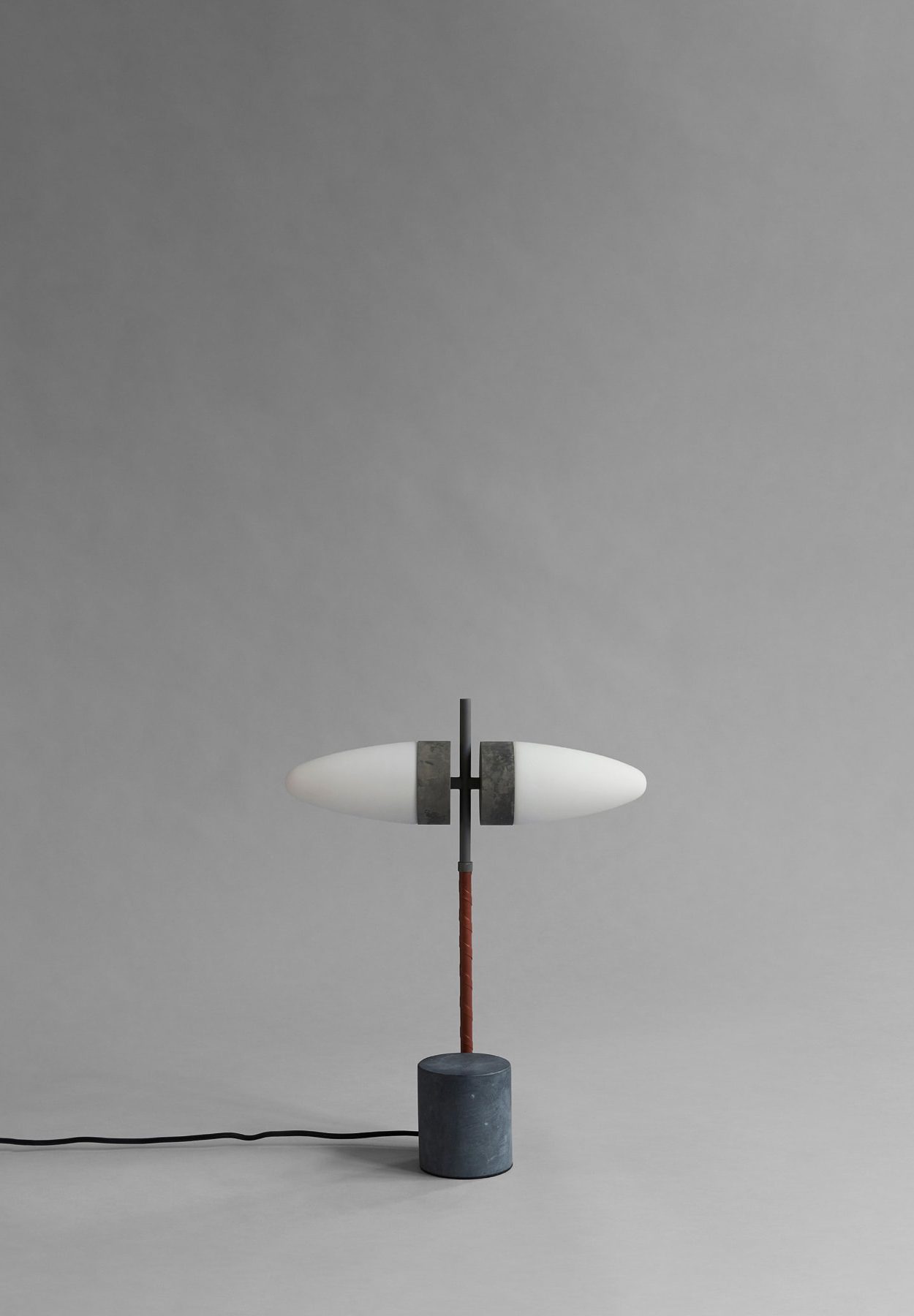 101 CPH Bull Table Lamp - Oxidized