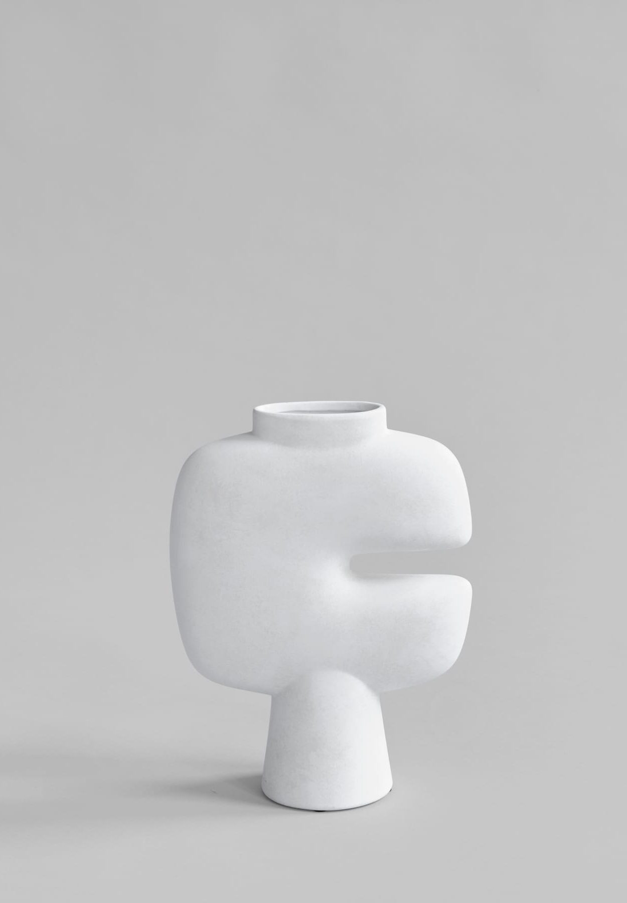 101 CPH Tribal Vase, Medio - Bone White