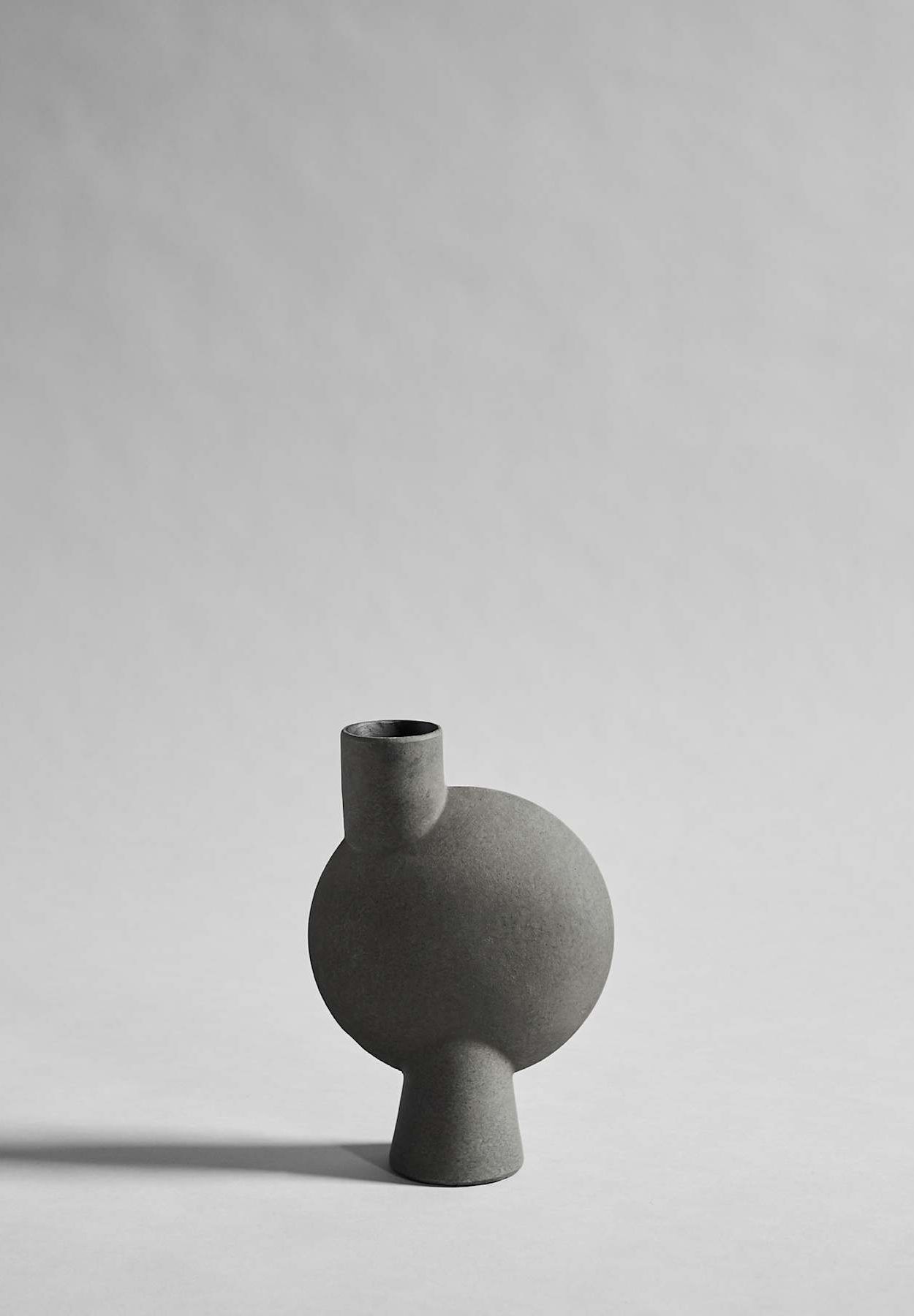 101 CPH Sphere Vase Bubl, Medio - Dark Grey