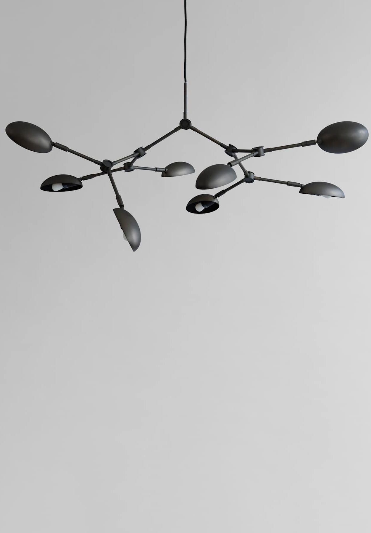 101 CPH Drop Chandelier, Mini - Bronze (5M)