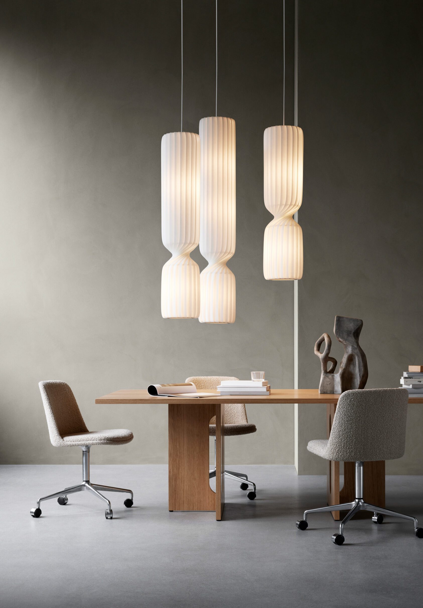 Tr 41 Pendant Lamp White With White Cord