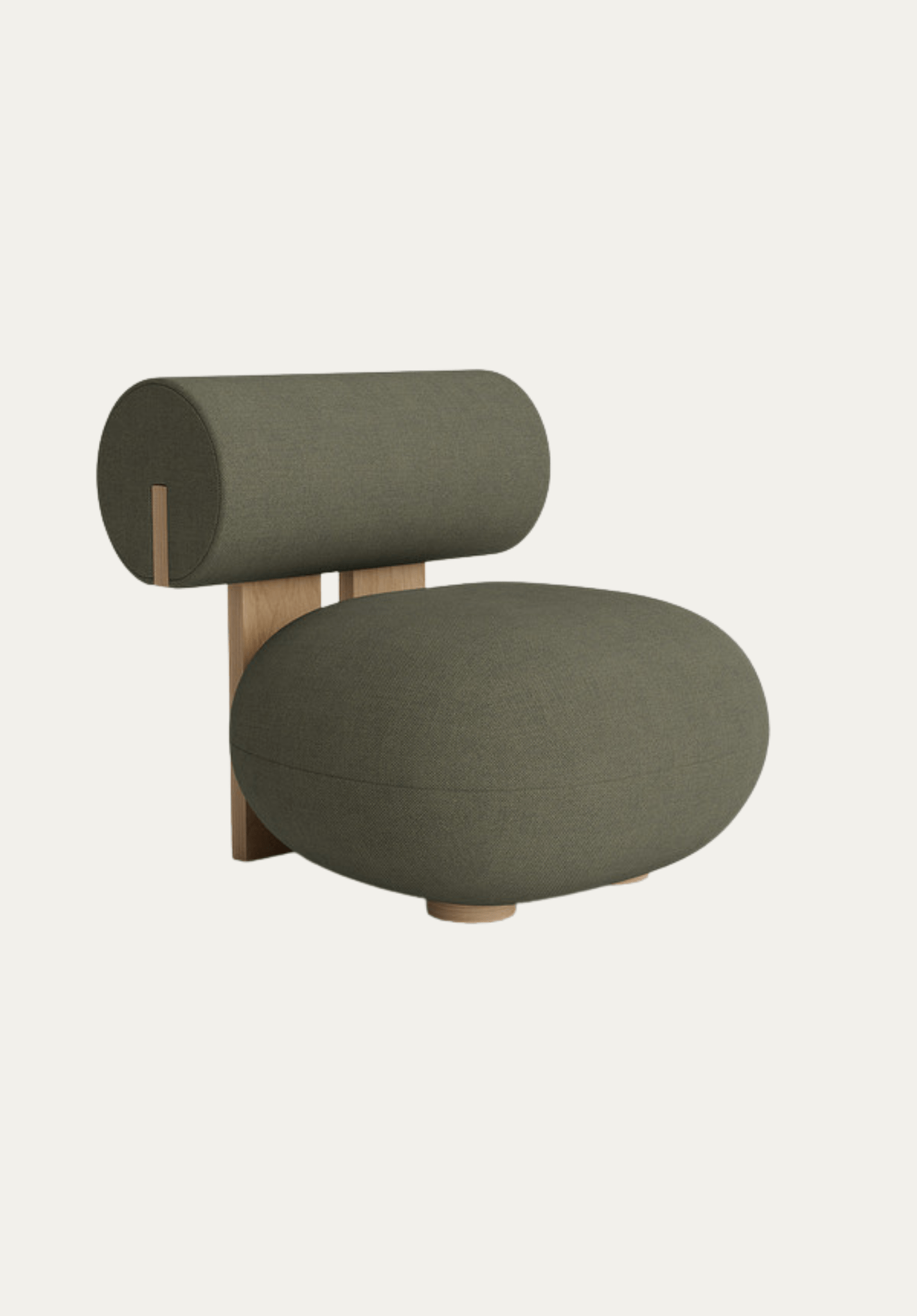Hippo Lounge Chair Kvadrat Fiord 961 | NORR11