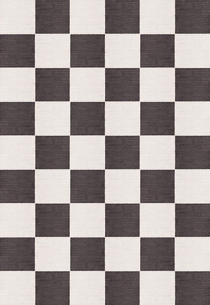 Chess Wool Rug - Black And White | LAYERED