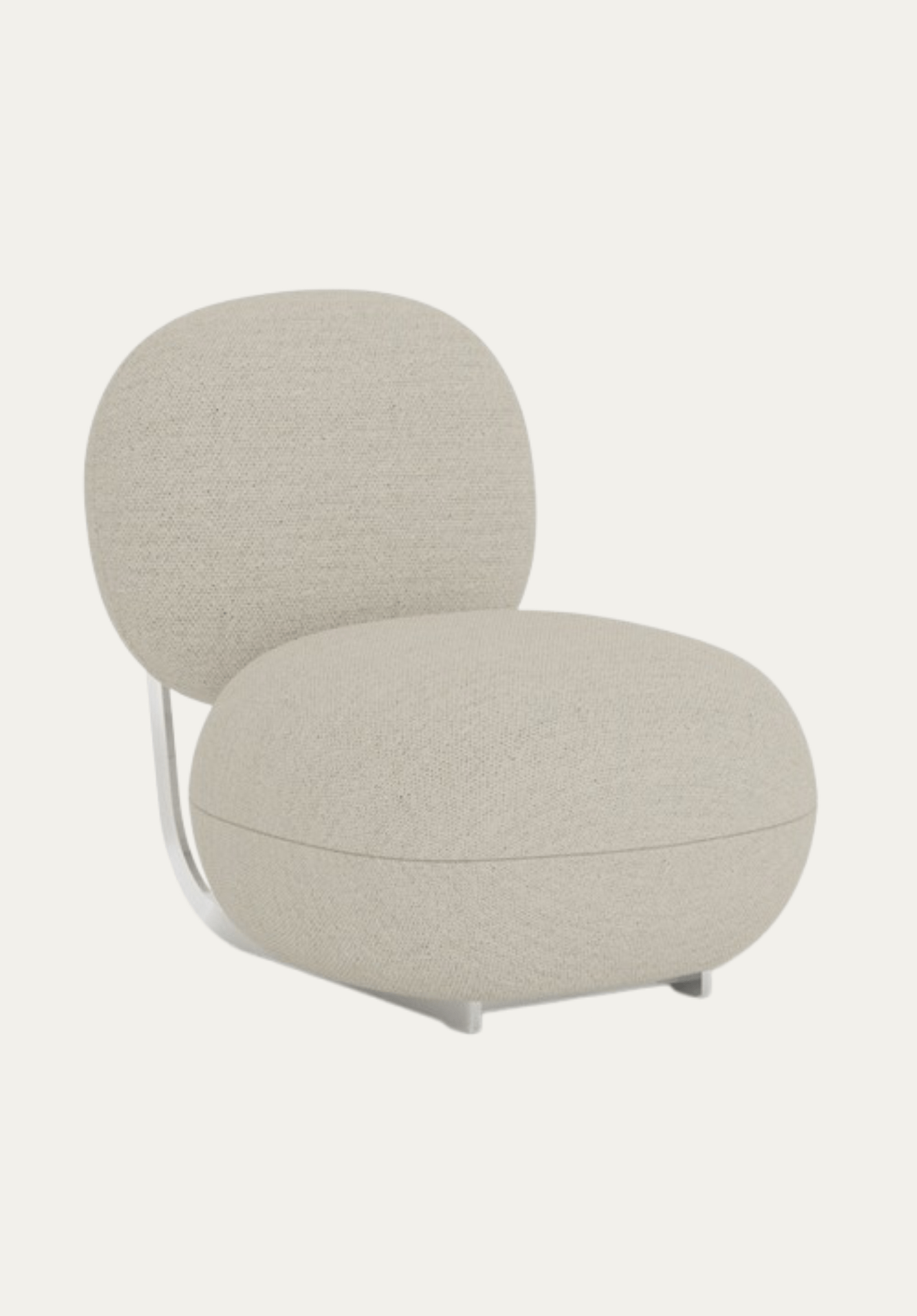 Cooper Lounge Chair Steel / Barnum 002 | NORR11