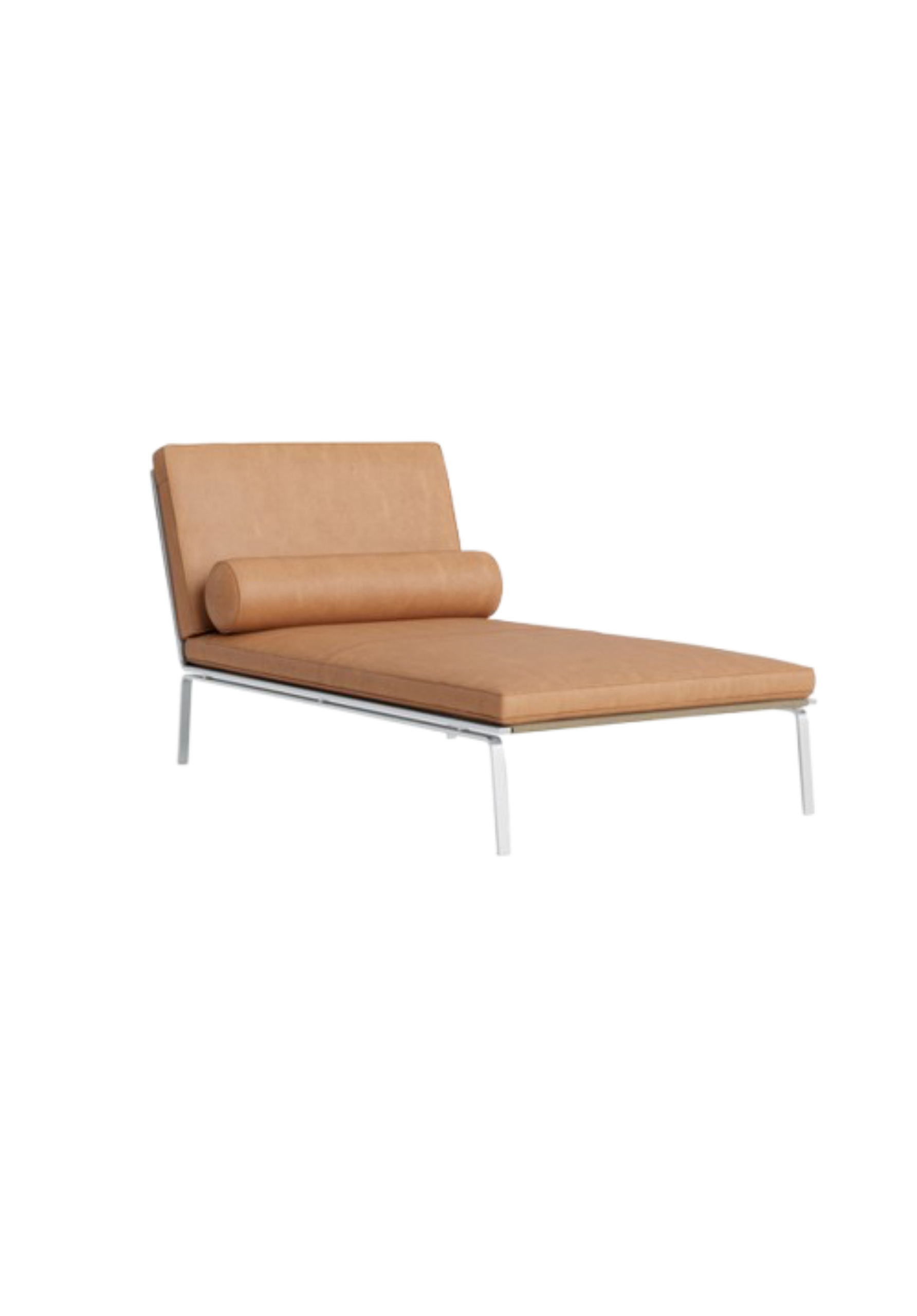 Man Chaise Longue Dunes Camel Leather 21004 | NORR11