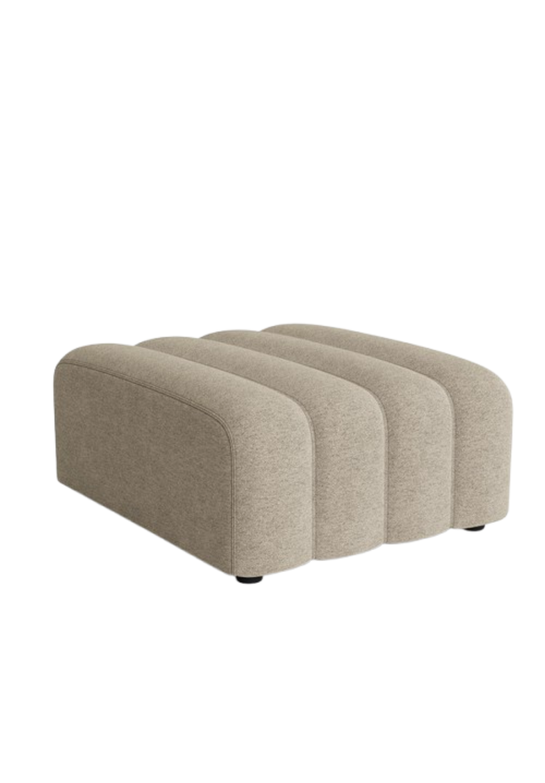 Studio Ottoman Barnum Bouclé Col. 3 | NORR11