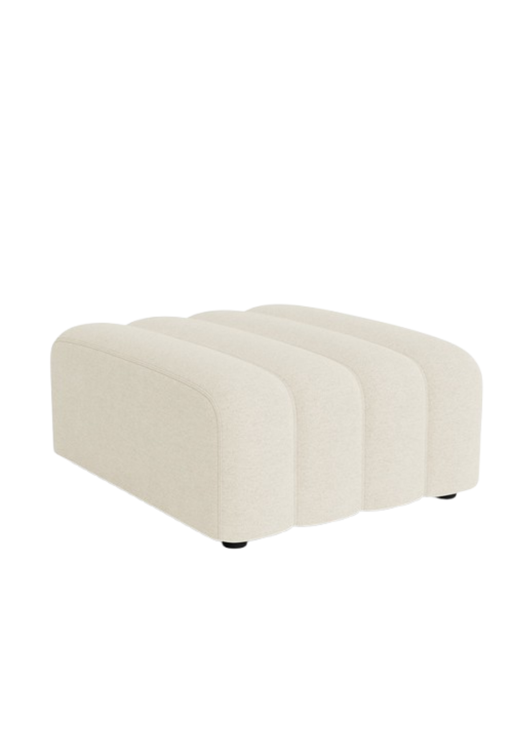 Studio Ottoman Barnum Bouclé Col. 24 | NORR11