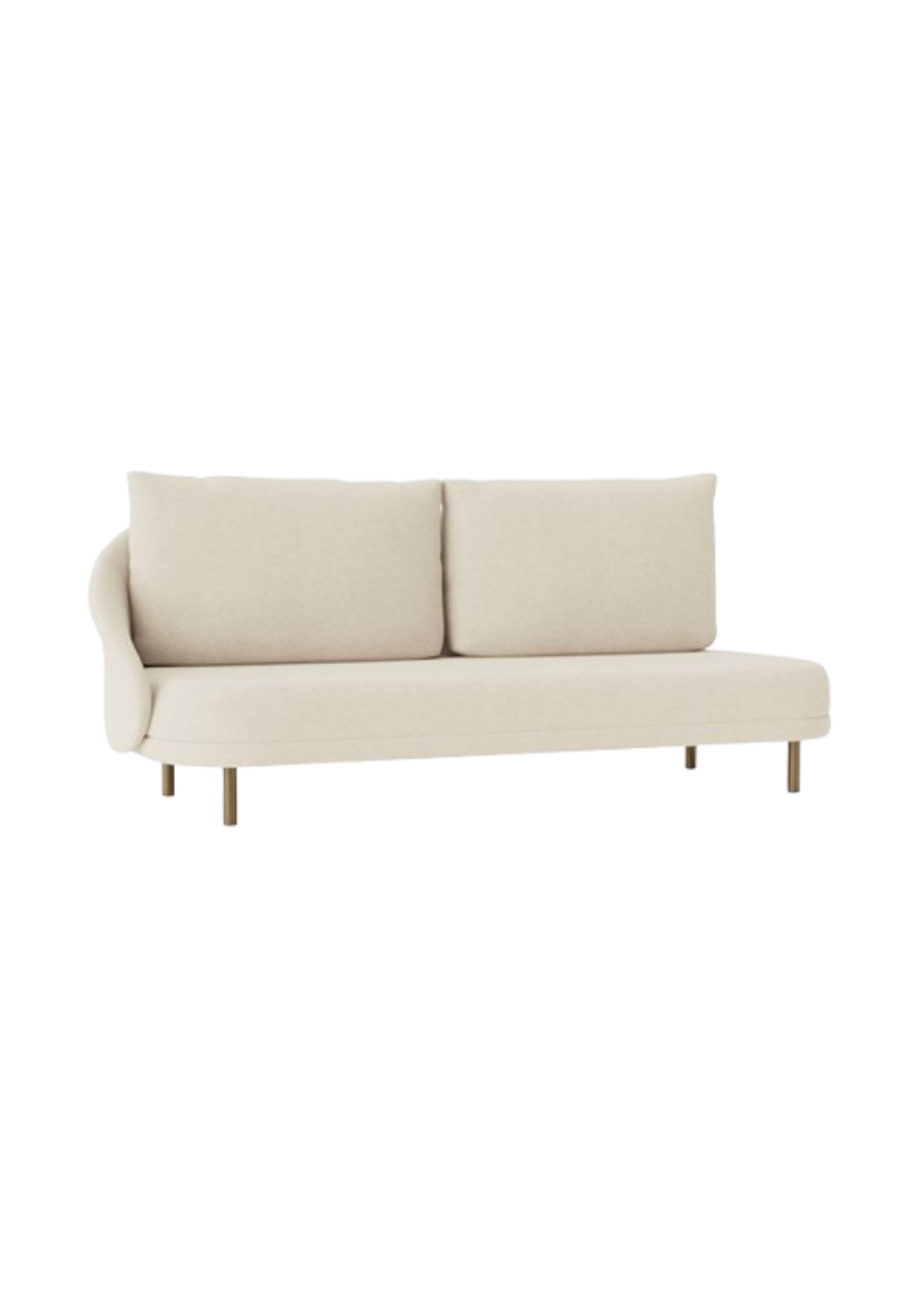 New Wave Sofa Open End Barnum Bouclé 24 | NORR11