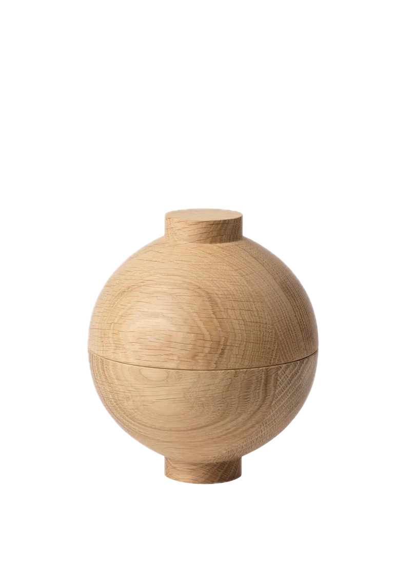 Wooden Sphere | Kristina Dam Studio