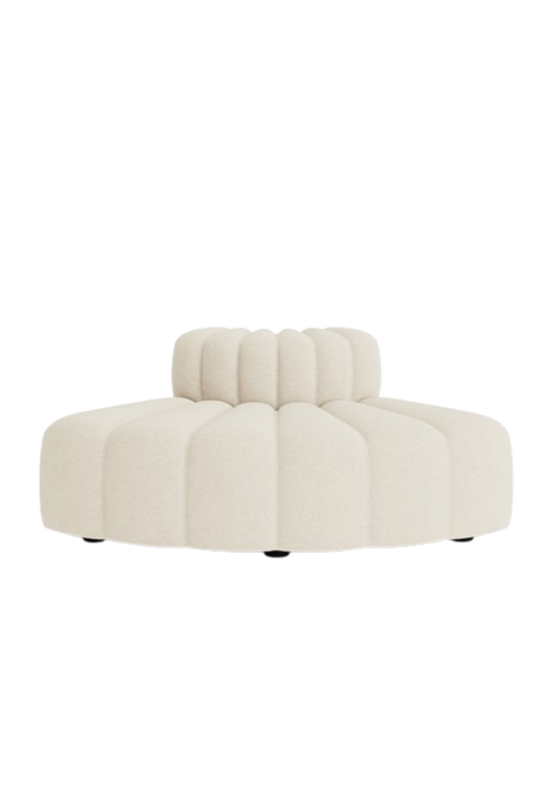 Studio Curve Sofa Barnum Bouclé Col. 24 | NORR11