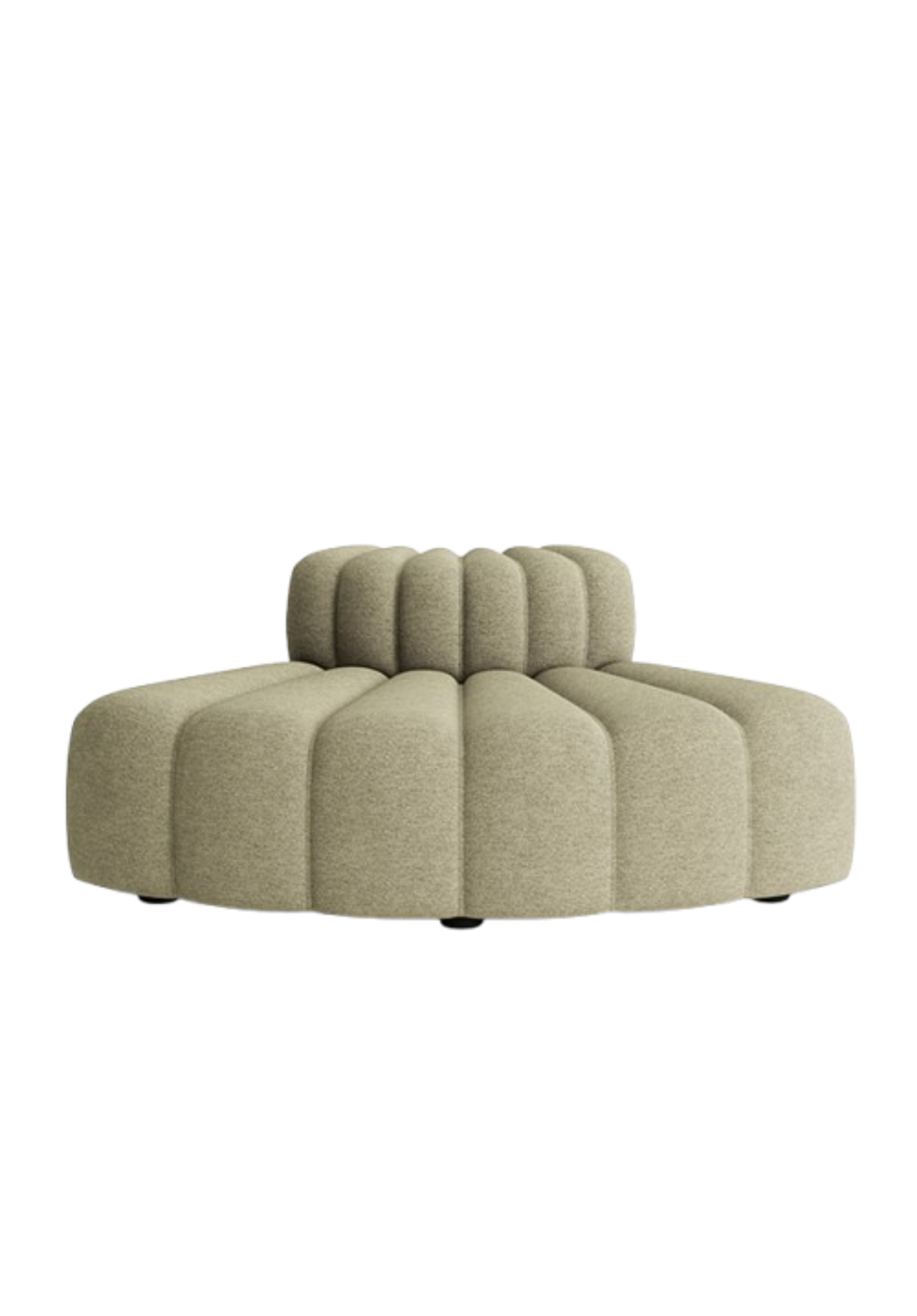 Studio Curve Sofa Barnum Bouclé Col. 7 | NORR11
