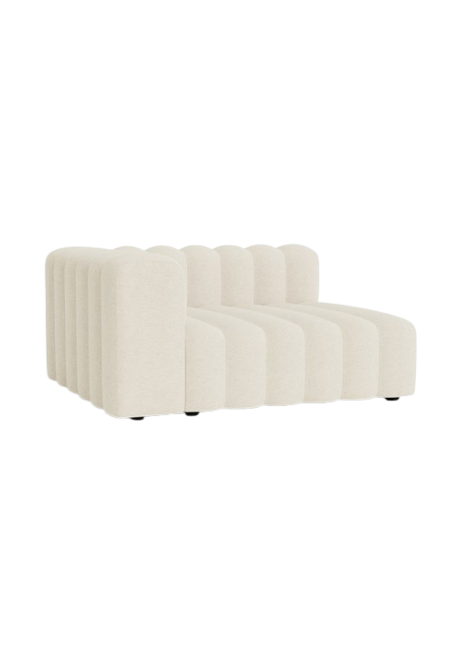 Studio Lounge Large Armrest Right Barnum Bouclé Col. 24 | NORR11