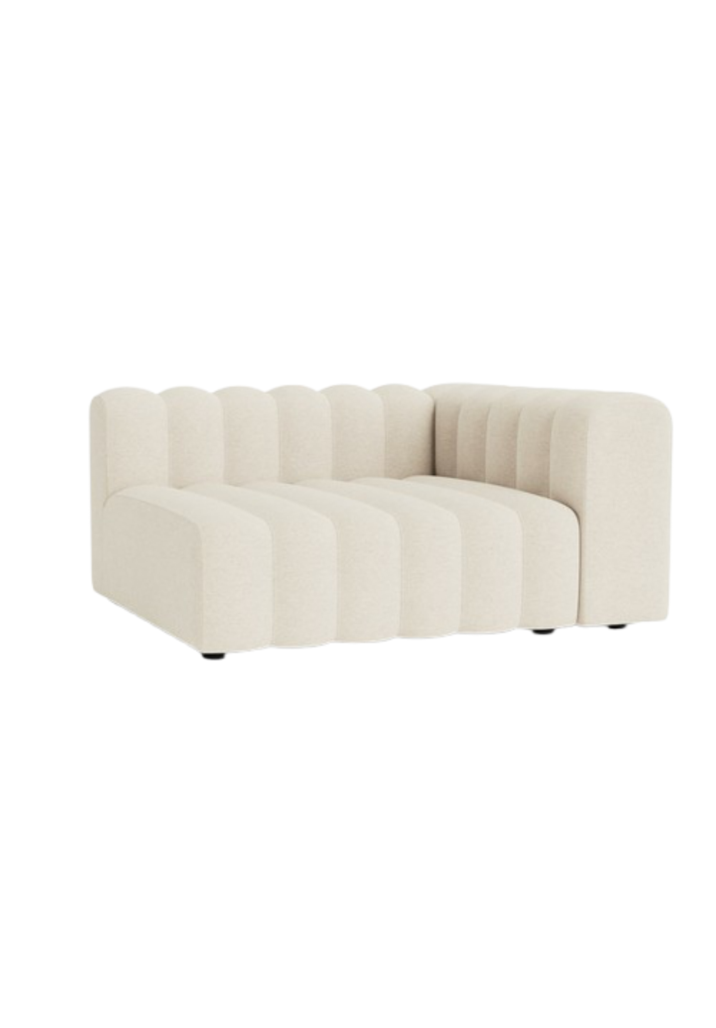 Studio Lounge Large Armrest Left Barnum Bouclé Col. 24 | NORR11