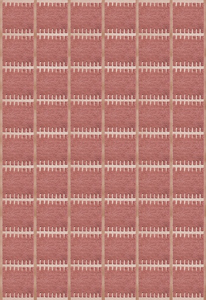 Tappeto di lana Lilly Wool Rug Claret Red Kommer Snart | LAYERED