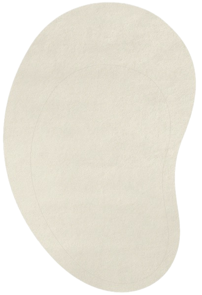 Residue Wool Rug - Bone White | LAYERED