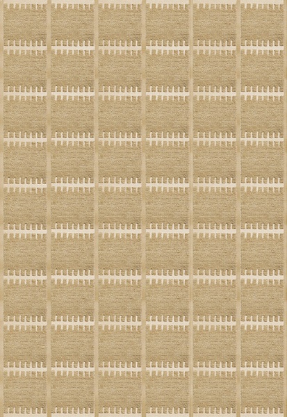 Tappeto di lana Lilly Wool Rug Mustard Kommer Snart | LAYERED