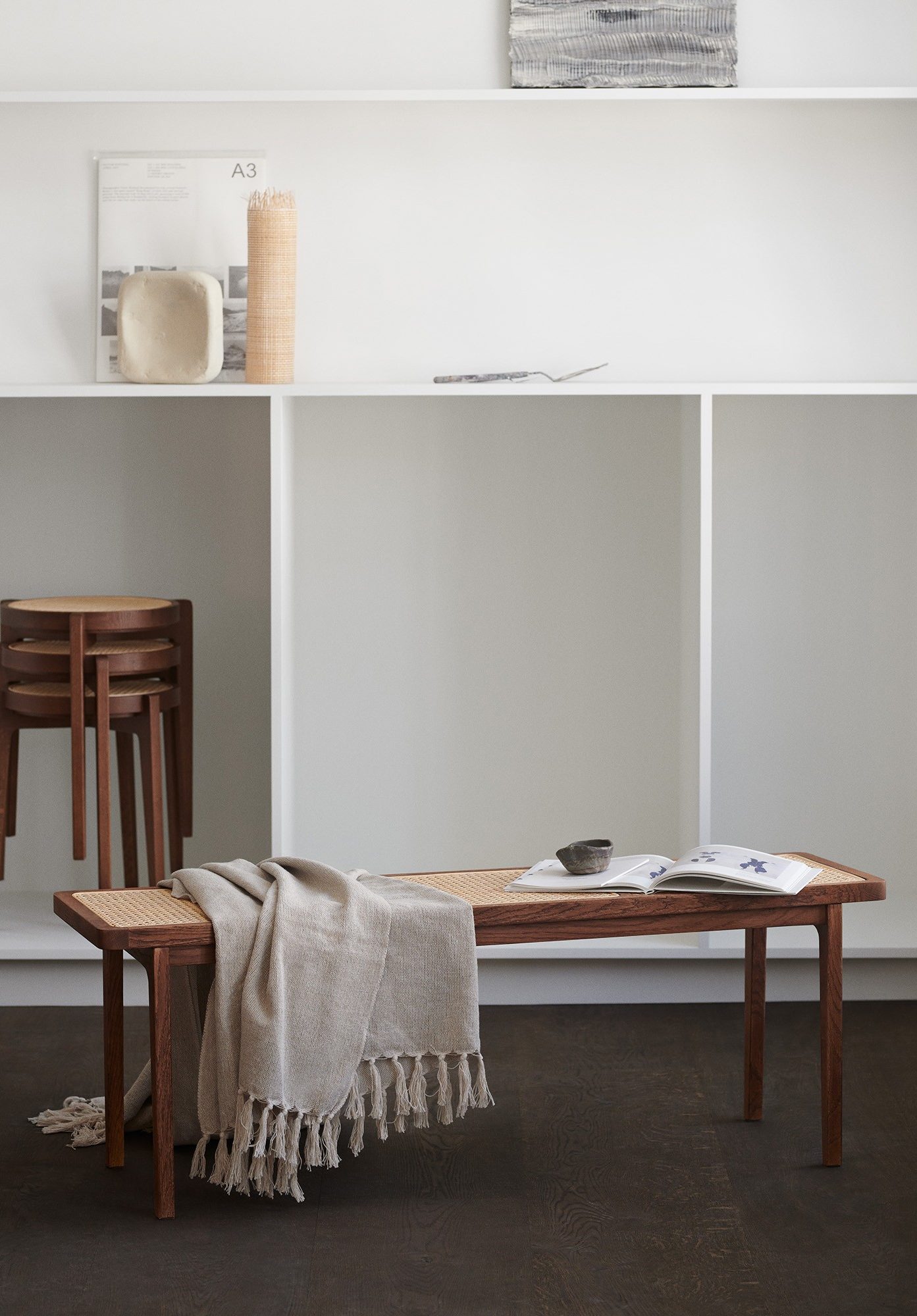 The Le Roi Bench Ash Natural | NORR11