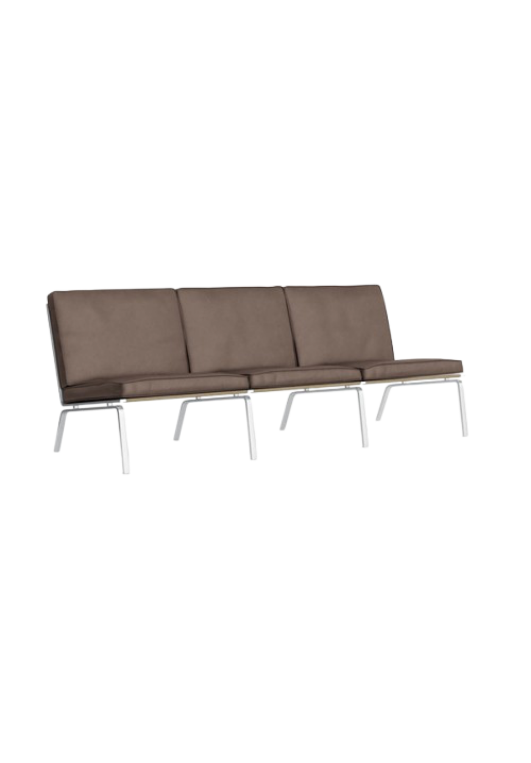 Man Three Seater Sofa Dark Brown 21001 | NORR11