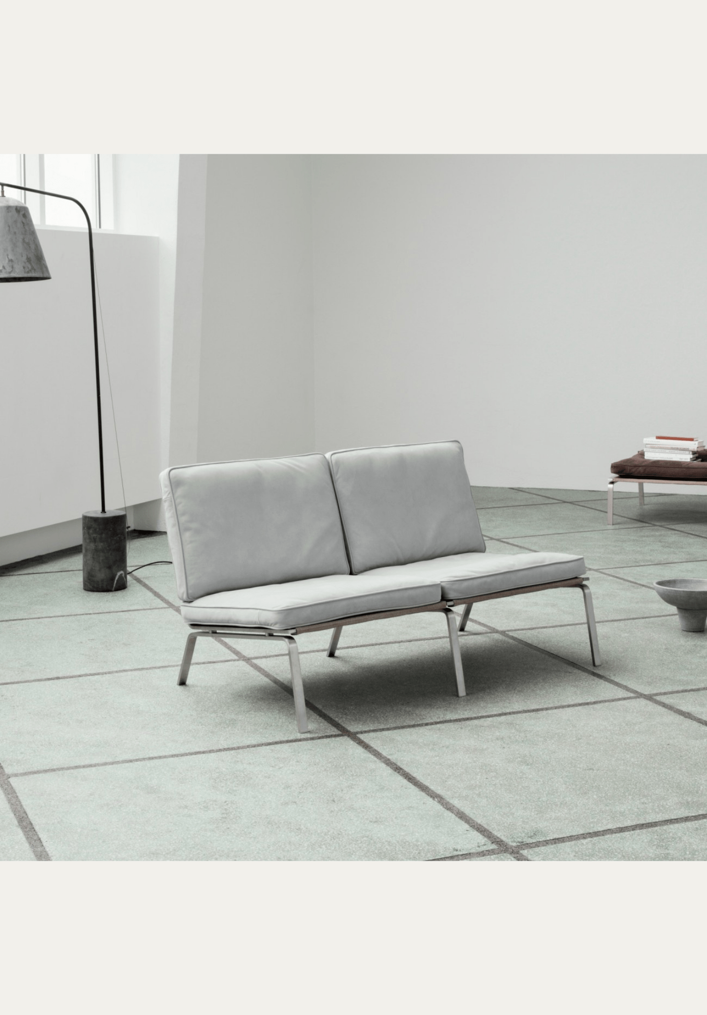 Man Two Seater Sofa Canvas 2-114 | NORR11