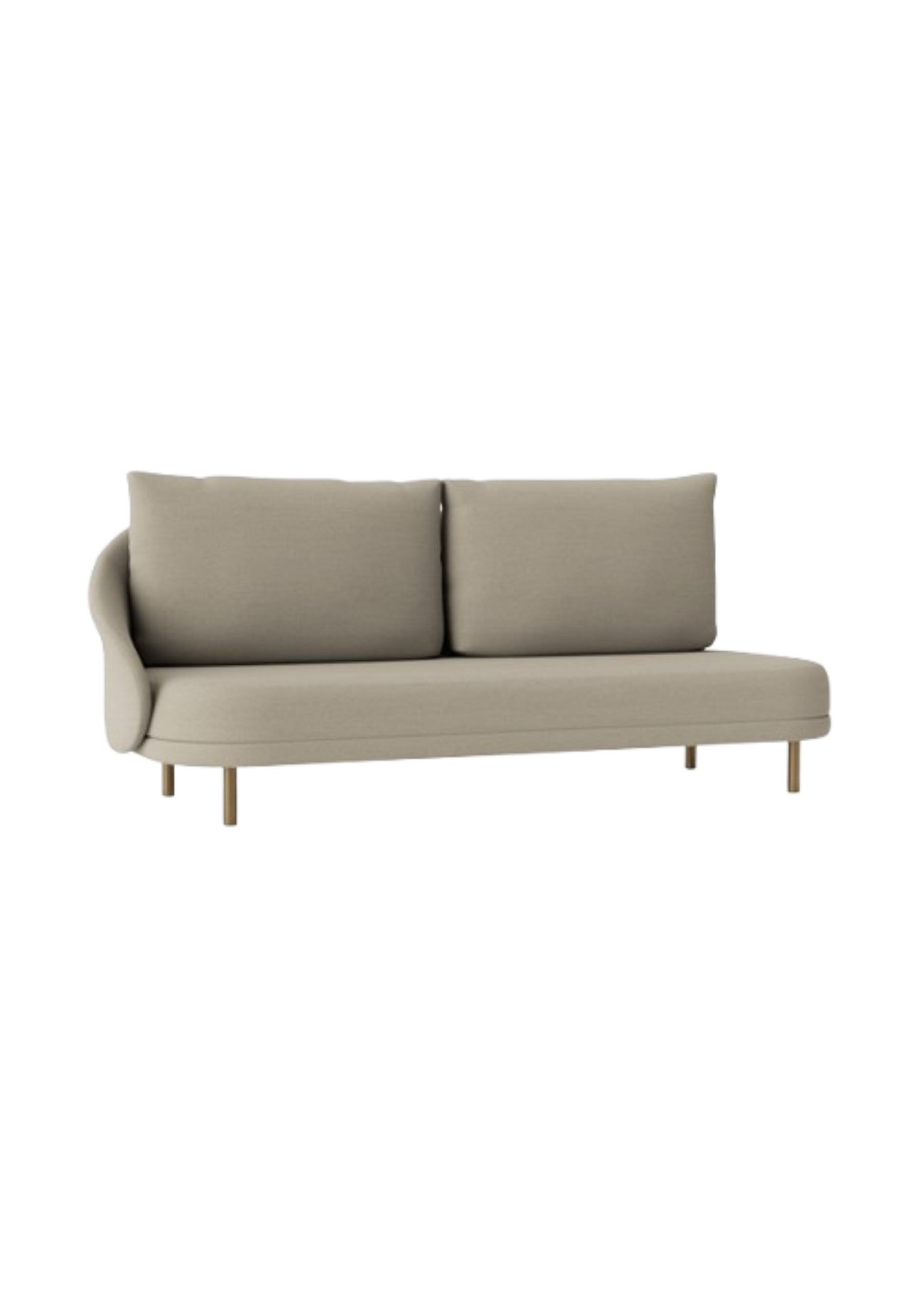 New Wave Sofa Brass / Hallingdal - 220 | NORR11