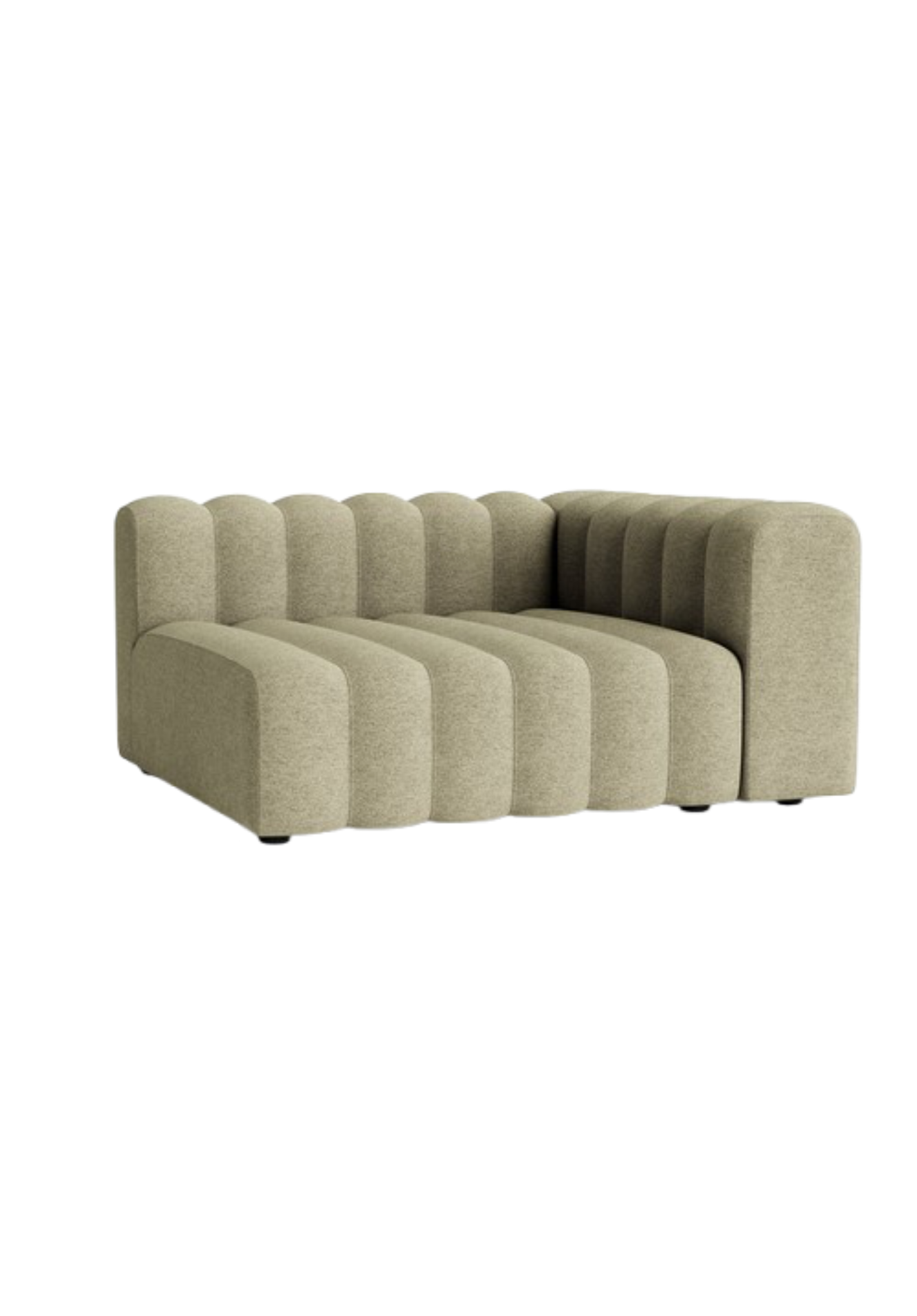 Studio Lounge Large Armrest Left Barnum Bouclé Col. 07 | NORR11