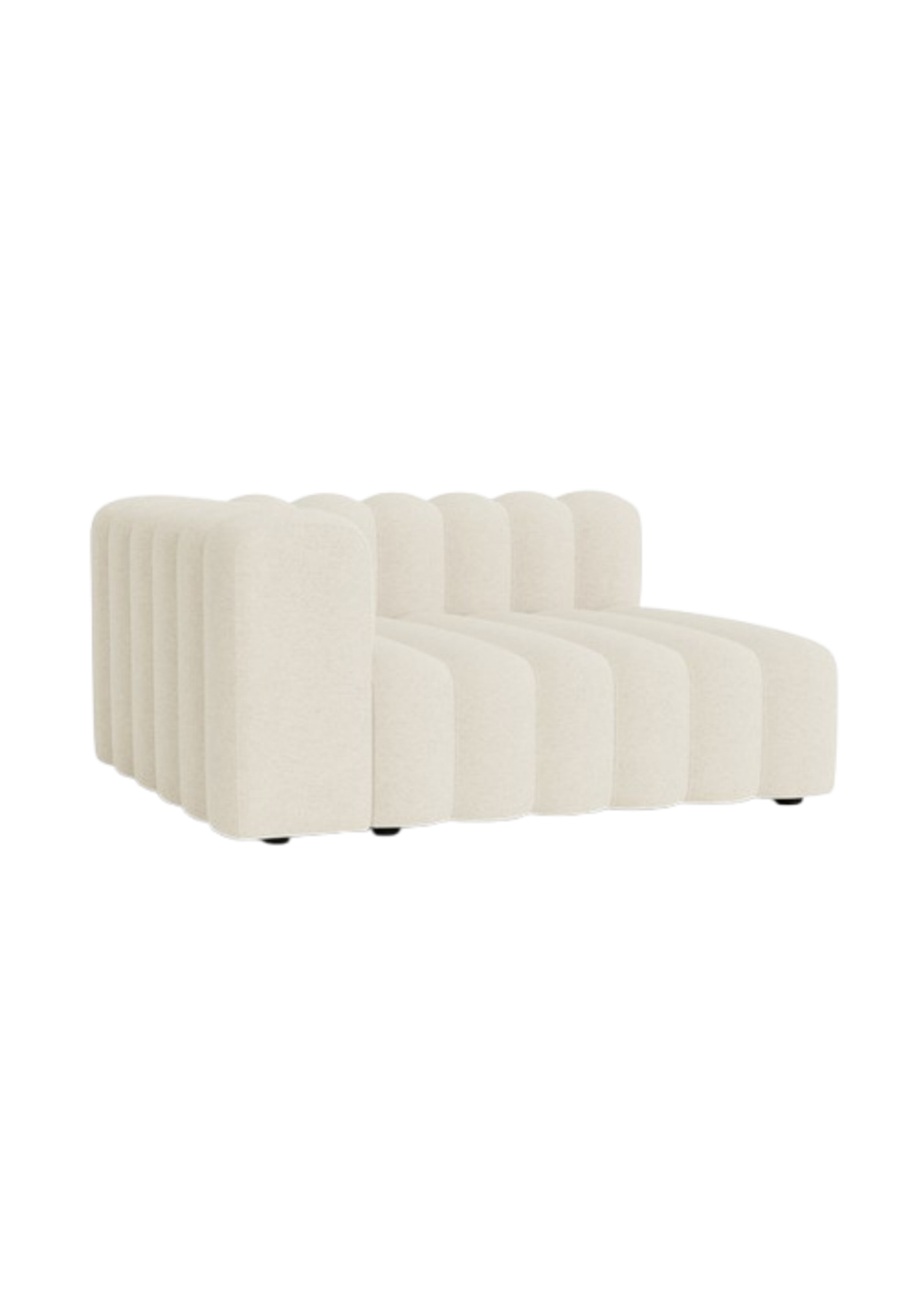 Studio Armrest Large Barnum Bouclé Col. 24 Right | NORR11