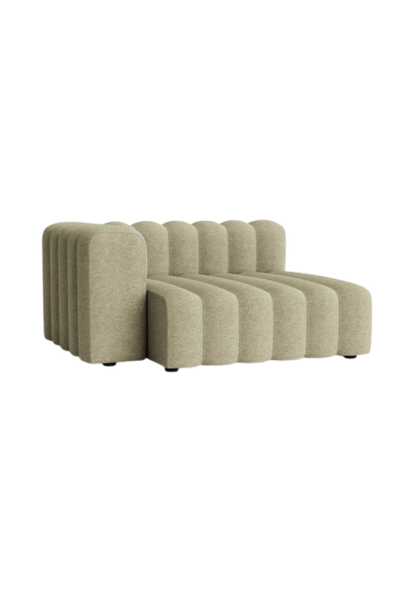 Studio Lounge Large Armrest Short Right Barnum Bouclé Col. 07 | NORR11