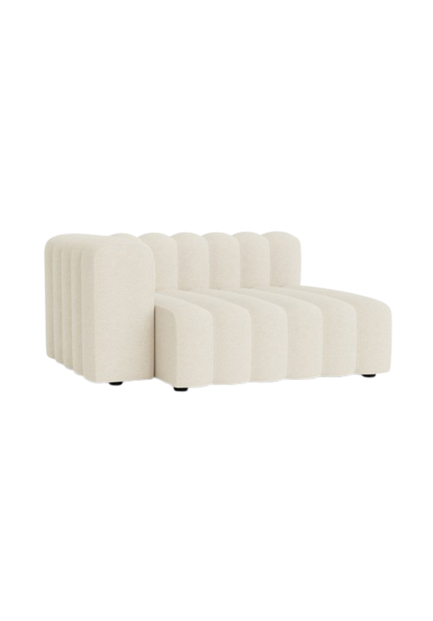 Studio Lounge Large Armrest Short Right Barnum Bouclé Col. 24 | NORR11