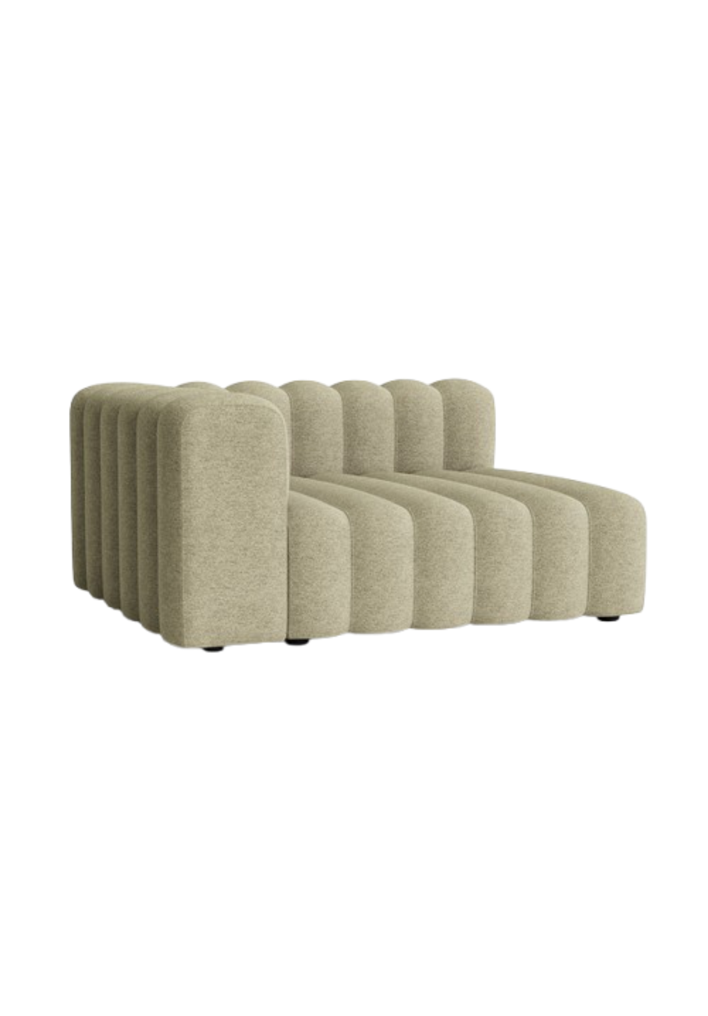 Studio Lounge Large Armrest Right Barnum Bouclé Col. 07 | NORR11