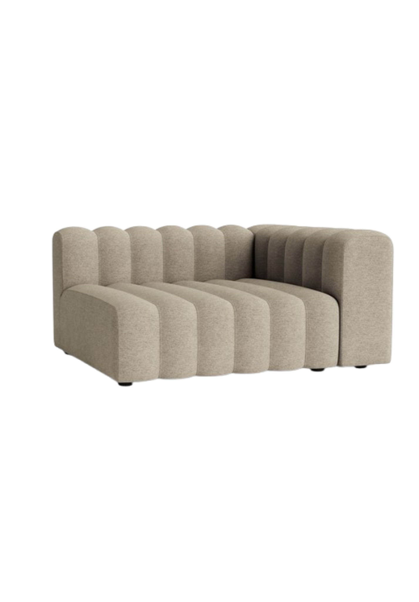 Studio Lounge Large Armrest Left Barnum Bouclé Col. 03 | NORR11