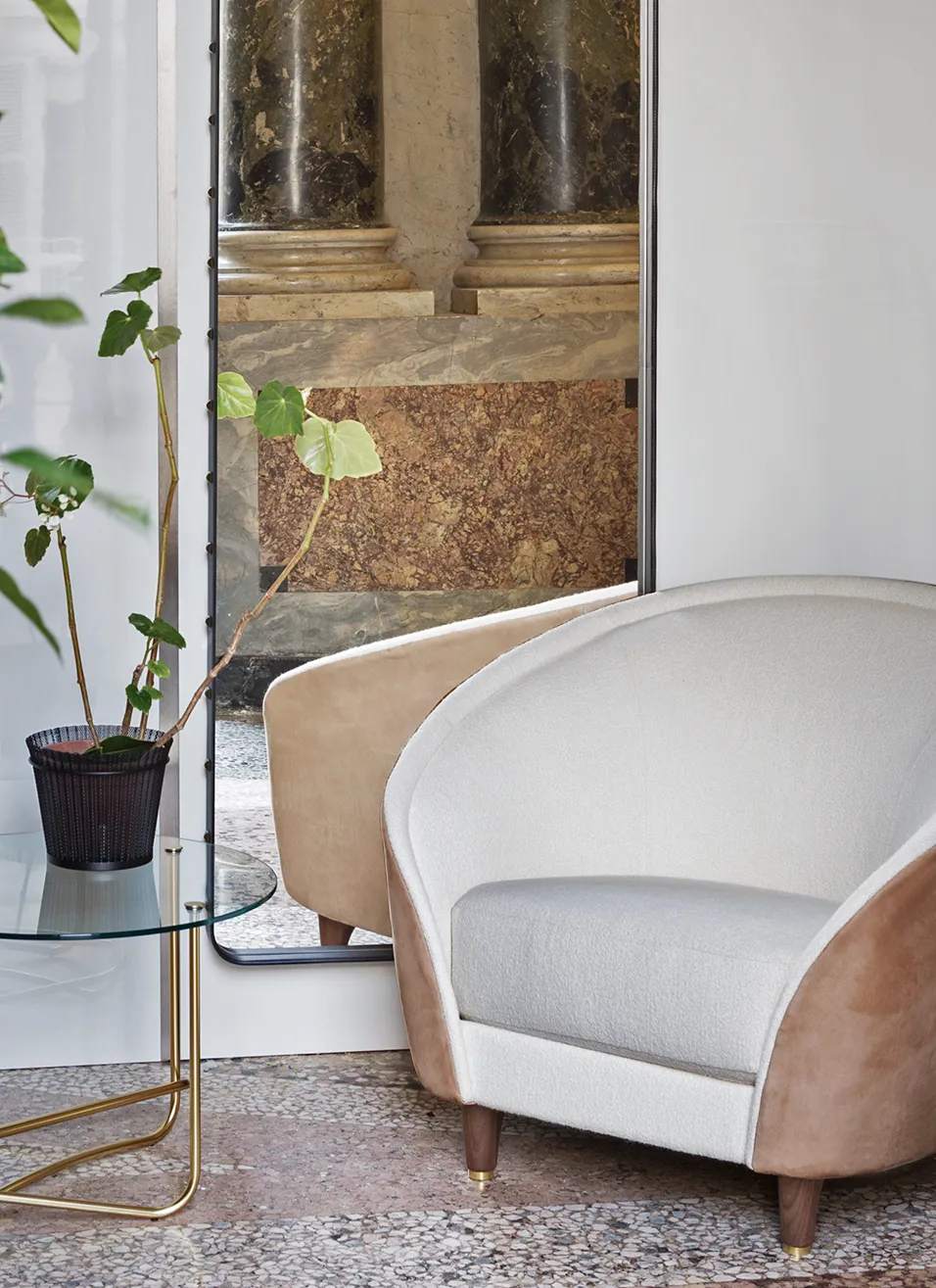 REVERS LOUNGE CHAIR | GUBI - Image 3