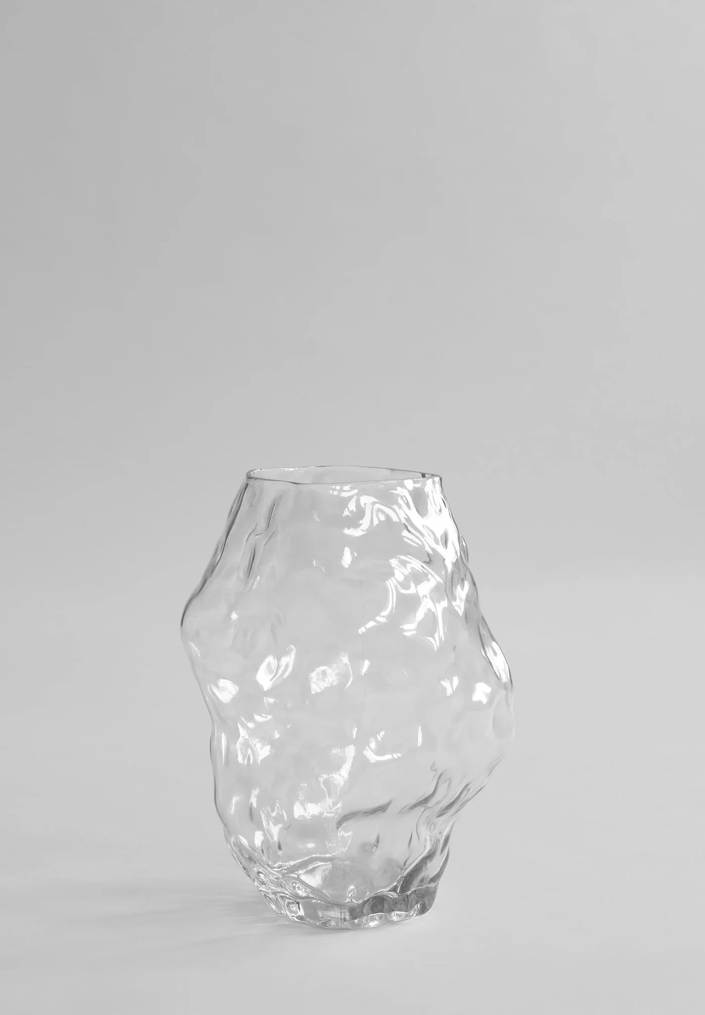 101 CPH Katachi Vase, Medio - Clear