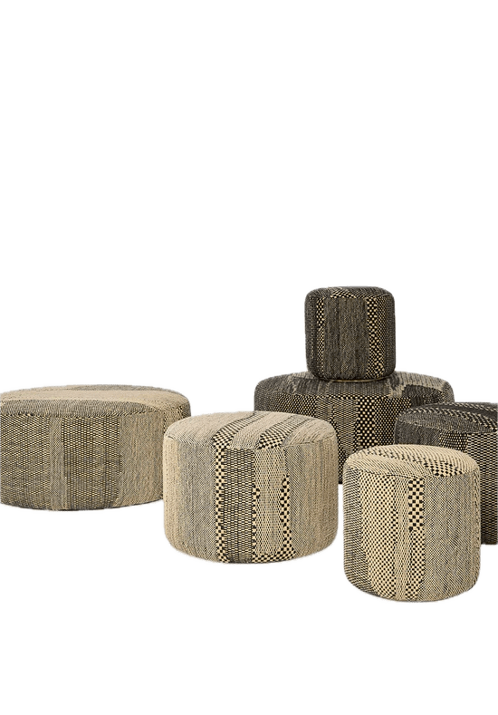 Wabisabi pouf Bone| Nanimarquina