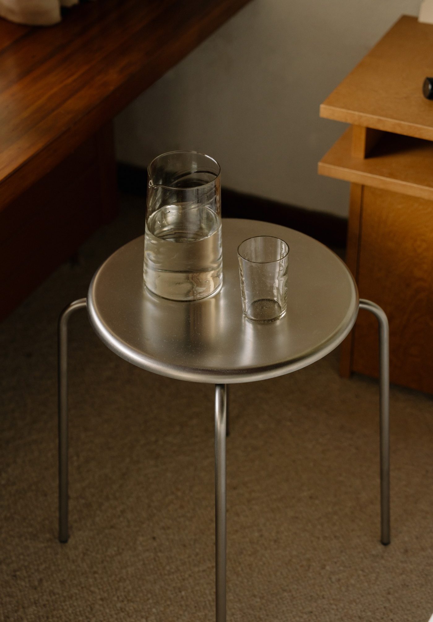 Petit Rond Stool | Stainless Steel | FRAMA