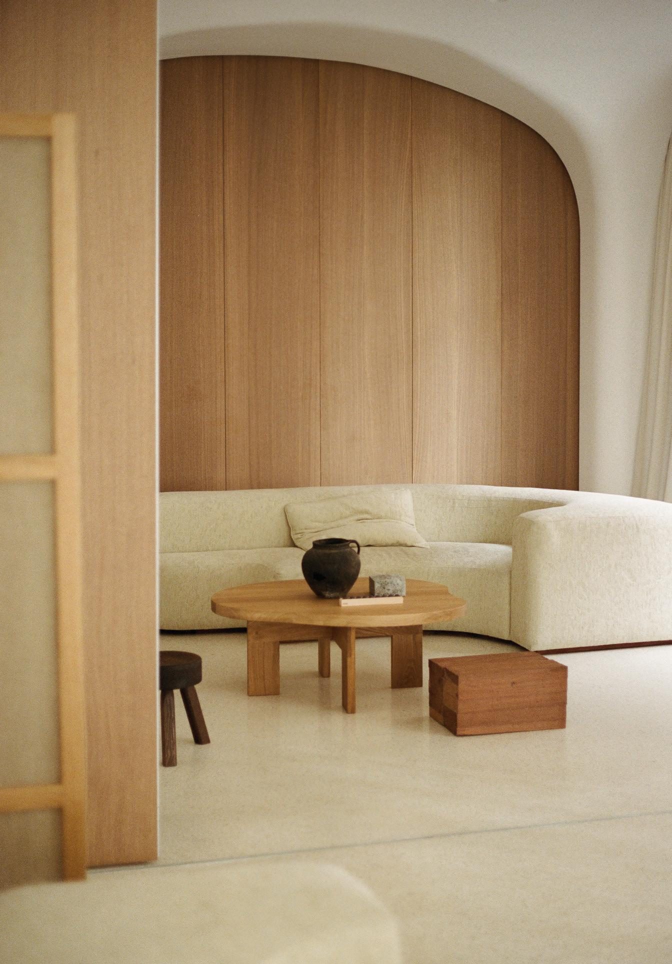 Farmhouse Coffee Table Natural Oak Pond | FRAMA