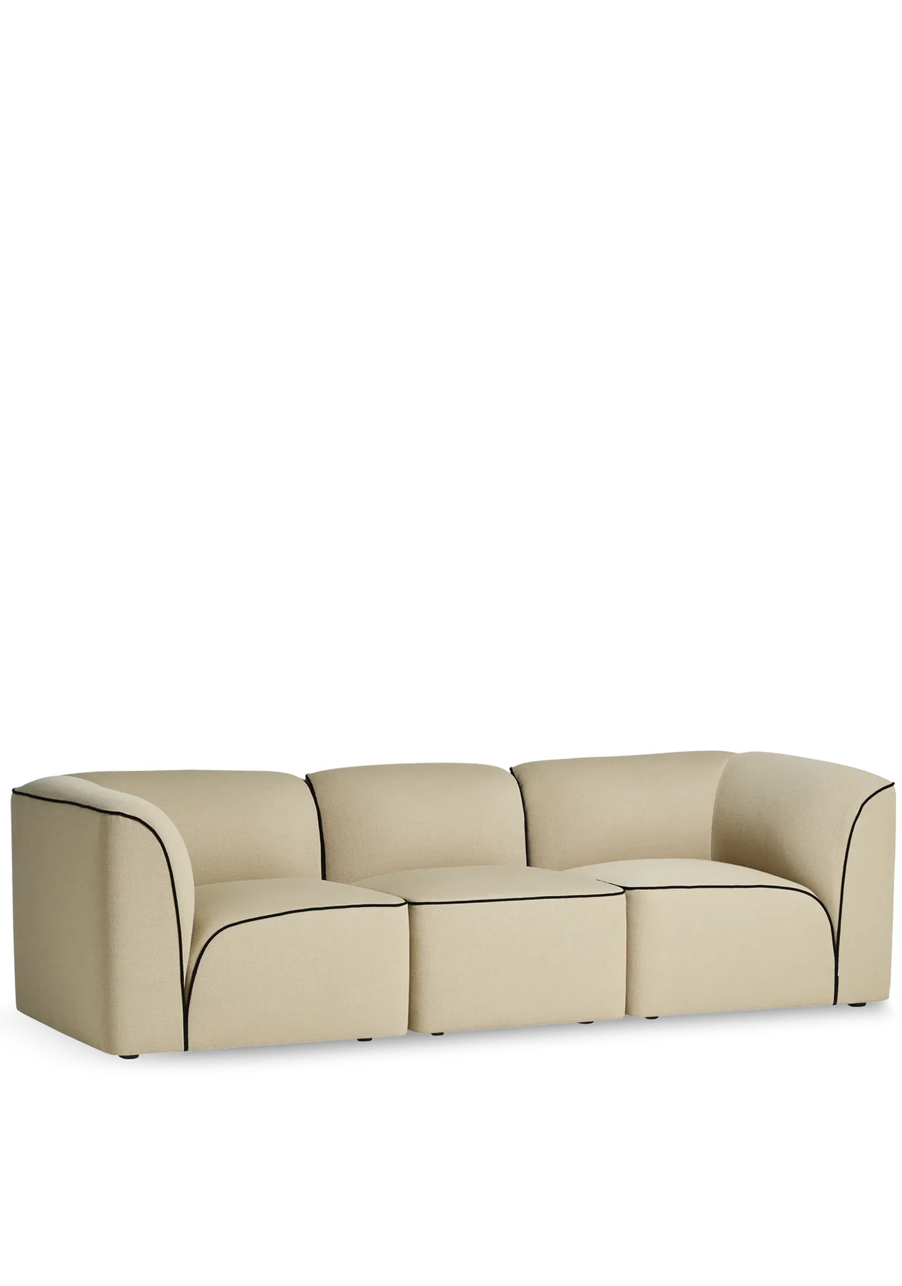 Flora 2.5-seater - Light sand