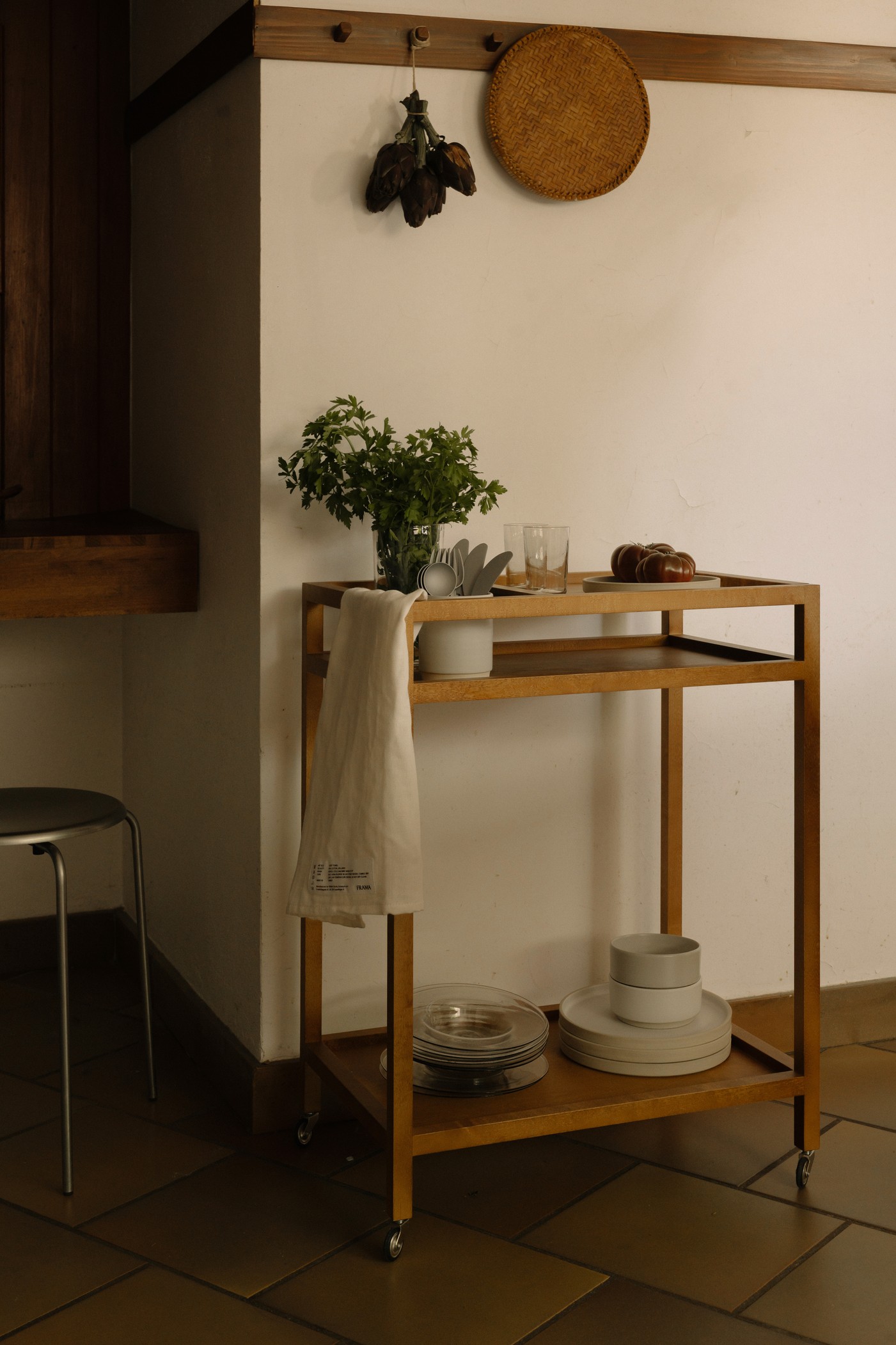 RATIO TROLLEY | WARM BROWN BIRCH | FRAMA