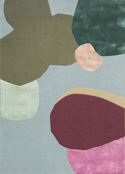 POPPY KALAS WOOL RUG - SLEEPING FLOWER