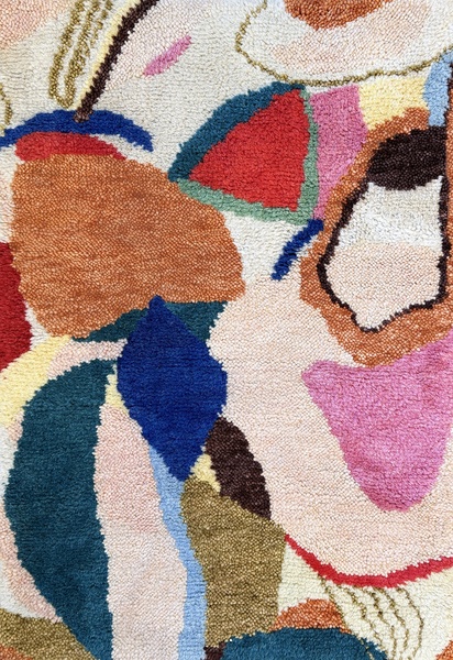 HEATHER CHONTOS WOOL RUG - KALEIDOSCOPE