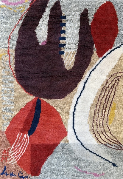 HEATHER CHONTOS WOOL RUG - COLLAGE
